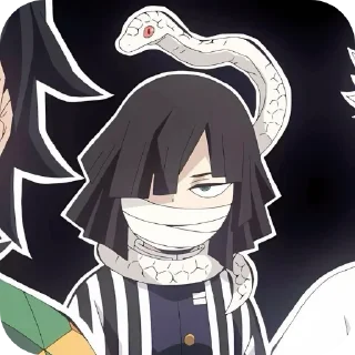 👍 emoji Obanai @demonslayerstickersss Telegram sticker 14 of 65