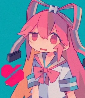 your girlfriend!♡ sticker 2