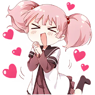 🥰 emoji Юру-Юрий @Nyasticks Telegram sticker 4 of 41