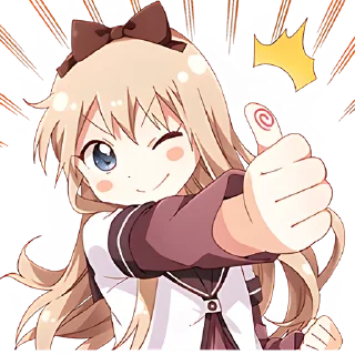 👍 emoji Юру-Юрий @Nyasticks Telegram sticker 1 of 41