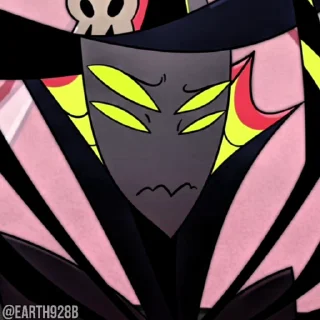 🥵 emoji @EARTH928B ⌥ HAZBIN HOTEL SEASON 2 ОТЕЛЬ ХАЗБИН Telegram sticker 6 of 95