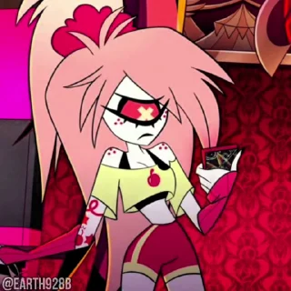 😍 emoji @EARTH928B ⌥ HAZBIN HOTEL SEASON 2 ОТЕЛЬ ХАЗБИН Telegram sticker 17 of 95