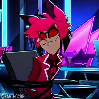 🥵 emoji @EARTH928B ⌥ HAZBIN HOTEL SEASON 2 ОТЕЛЬ ХАЗБИН Telegram sticker 2 of 95