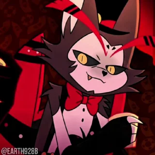 😍 emoji @EARTH928B ⌥ HAZBIN HOTEL SEASON 2 ОТЕЛЬ ХАЗБИН Telegram sticker 15 of 95