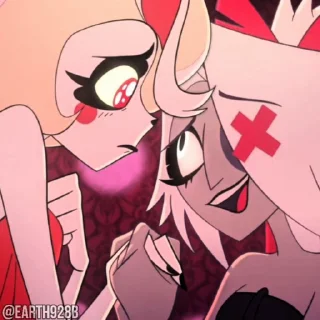 😎 emoji @EARTH928B ⌥ HAZBIN HOTEL SEASON 2 ОТЕЛЬ ХАЗБИН Telegram sticker 10 of 95