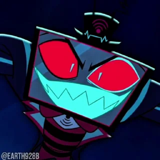 😍 emoji @EARTH928B ⌥ HAZBIN HOTEL SEASON 2 ОТЕЛЬ ХАЗБИН Telegram sticker 1 of 95