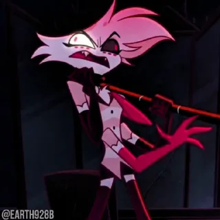 😎 emoji @EARTH928B ⌥ HAZBIN HOTEL SEASON 2 ОТЕЛЬ ХАЗБИН Telegram sticker 13 of 95