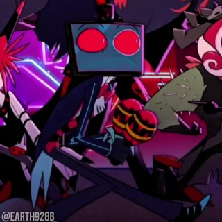 🥵 emoji @EARTH928B ⌥ HAZBIN HOTEL SEASON 2 ОТЕЛЬ ХАЗБИН Telegram sticker 23 of 95