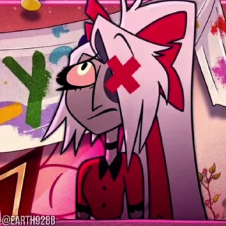 😈 emoji @EARTH928B ⌥ HAZBIN HOTEL SEASON 2 ОТЕЛЬ ХАЗБИН Telegram sticker 9 of 95