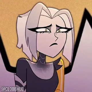 😡 emoji @CLOOBHUB HAZBIN HOTEL 2 ОТЕЛЬ ХАЗБИН СЕЗОН SEASON Telegram sticker 23 of 35
