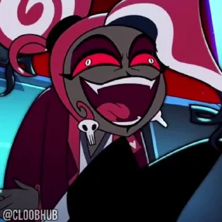 😂 emoji @CLOOBHUB HAZBIN HOTEL 2 ОТЕЛЬ ХАЗБИН СЕЗОН SEASON Telegram sticker 13 of 35