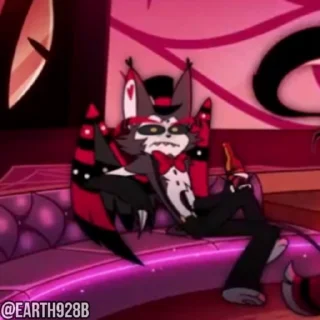 Sticker from @CLOOBHUB @EARTH928B HAZBIN HOTEL ОТЕЛЬ ХАЗБИН 2