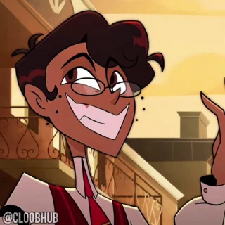 😎 emoji @CLOOBHUB HAZBIN HOTEL 2 ОТЕЛЬ ХАЗБИН СЕЗОН SEASON Telegram sticker 6 of 35