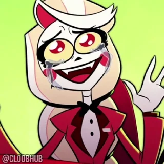 😎 emoji @CLOOBHUB HAZBIN HOTEL 2 ОТЕЛЬ ХАЗБИН СЕЗОН SEASON Telegram sticker 16 of 35