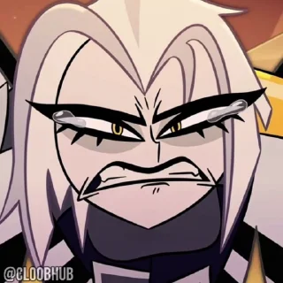 🥵 emoji @CLOOBHUB HAZBIN HOTEL 2 ОТЕЛЬ ХАЗБИН СЕЗОН SEASON Telegram sticker 18 of 35