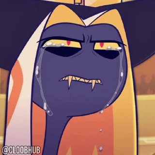 😈 emoji @CLOOBHUB HAZBIN HOTEL 2 ОТЕЛЬ ХАЗБИН СЕЗОН SEASON Telegram sticker 17 of 35
