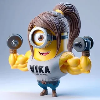 💪 emoji ВИКА С ЧЛЕНОМ Telegram sticker 12 of 65