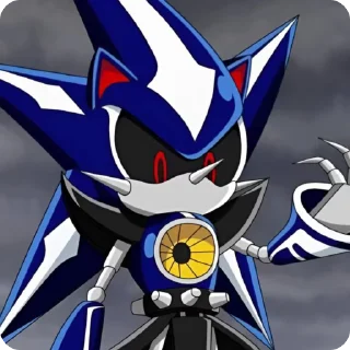 🌌 emoji Metall Sonic Telegram sticker 15 of 35