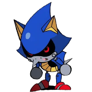 🐦 emoji Metall Sonic Telegram sticker 10 of 35