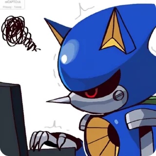 🌌 emoji Metall Sonic Telegram sticker 23 of 35