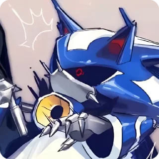 🌌 emoji Metall Sonic Telegram sticker 22 of 35