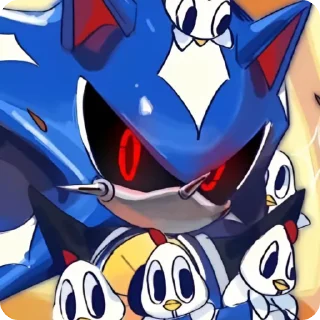 🌌 emoji Metall Sonic Telegram sticker 21 of 35