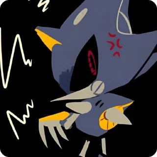 🌌 emoji Metall Sonic Telegram sticker 11 of 35