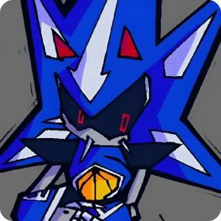 🌌 emoji Metall Sonic Telegram sticker 19 of 35