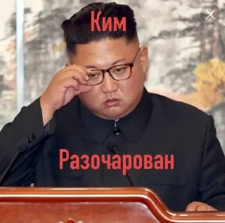 Товарищ Ким sticker 2