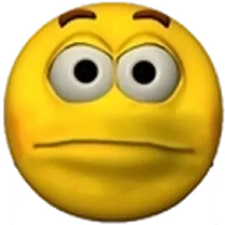 😨 emoji @CLOOBHUB <- БОЛЬШЕ Telegram sticker 12 of 118