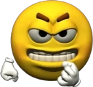 😠 emoji @CLOOBHUB <- БОЛЬШЕ Telegram sticker 16 of 118