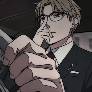 👓 emoji sᴘʏ x ғᴀᴍɪʟʏ Telegram sticker 17 of 50