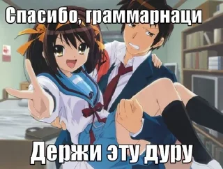 Sticker from Grammar-nazi/граммар-наци