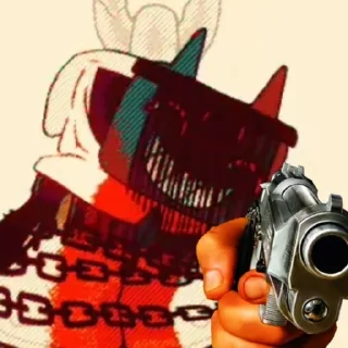 😭 emoji the one who waits. by: @pikuniku_0 Telegram sticker 10 of 20