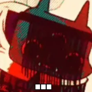 😰 emoji the one who waits. by: @pikuniku_0 Telegram sticker 8 of 20