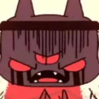 🤬 emoji the one who waits. by: @pikuniku_0 Telegram sticker 16 of 20