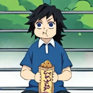 🤭 emoji Tomioka Telegram sticker 3 of 101