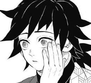 😨 emoji Tomioka Telegram sticker 5 of 101