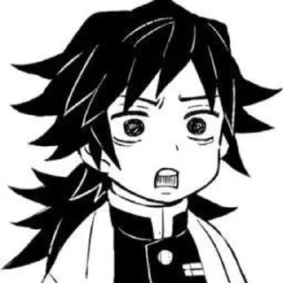 🫣 emoji Tomioka Telegram sticker 6 of 101