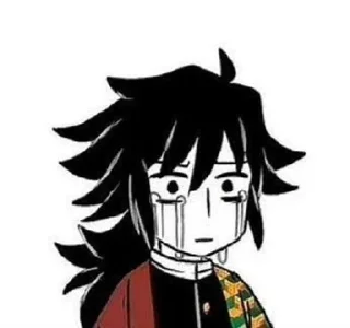 😓 emoji Tomioka Telegram sticker 4 of 101