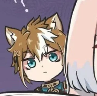 ❔ emoji ГЕНШИНМЕМЕ 4ч. 💥💥🙈 Telegram sticker 18 of 74