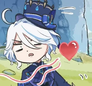 🤯 emoji ГЕНШИНМЕМЕ 4ч. 💥💥🙈 Telegram sticker 20 of 74