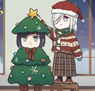🎄 emoji ГЕНШИНМЕМЕ 4ч. 💥💥🙈 Telegram sticker 12 of 74