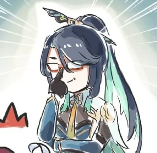 😏 emoji ГЕНШИНМЕМЕ 4ч. 💥💥🙈 Telegram sticker 9 of 74