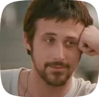 🌟 emoji Райан Гослинг by @AgmaGedDon Telegram sticker 10 of 116
