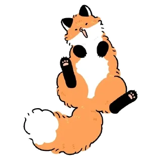 @foxchannel_ru Numsiri fox sticker 2