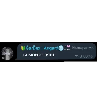 Sticker from Асгард "гей клуб ромашка"
