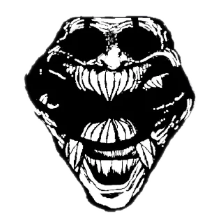 Sticker from trollface creepy