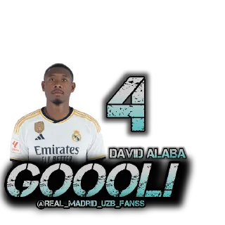 ⚽️ emoji Real Madrid 2023/24 @Real_Madrid_UZB_Fanss Telegram sticker 6 of 27