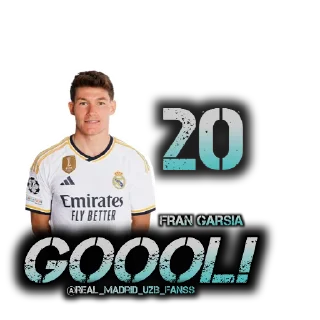 ⚽️ emoji Real Madrid 2023/24 @Real_Madrid_UZB_Fanss Telegram sticker 11 of 27
